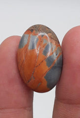 18.7ct Jasper - Maligano Jasper Cabochon - Jasper Maligano- 23x15mm