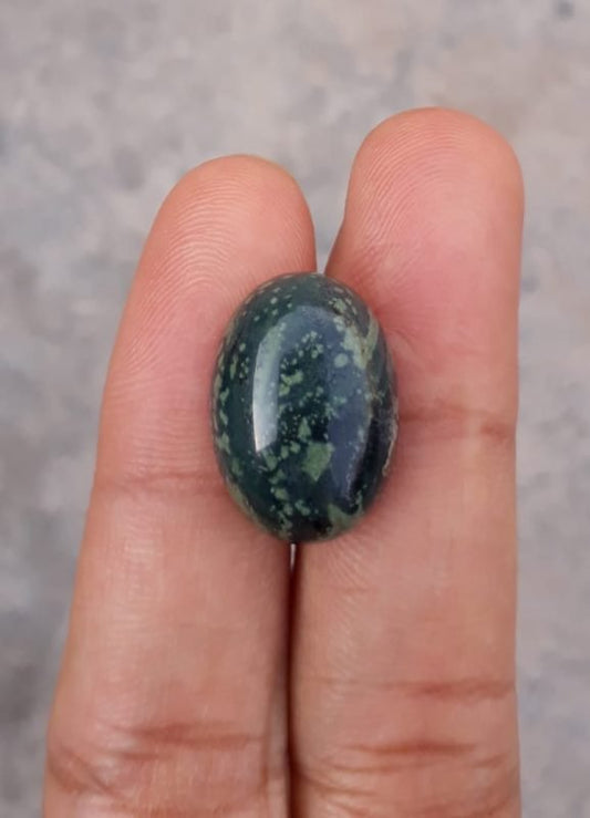 13ct جاسبر - كامبابا جاسبر كابوشون - التمساح جاسبر - 15x20 ملم