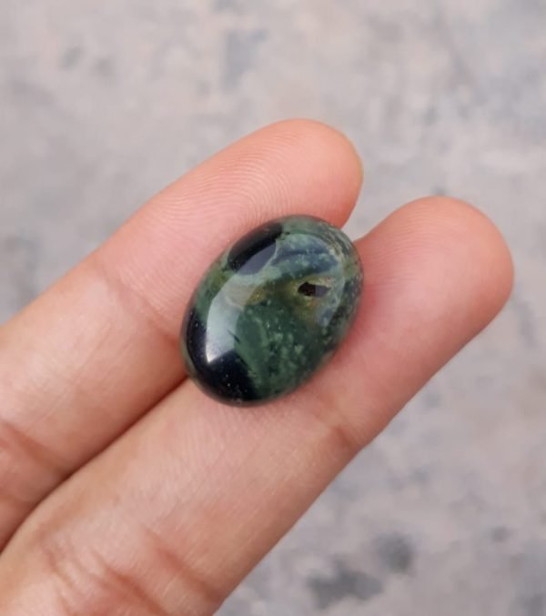 12.5ct Jasper - Kambaba Jasper Cabochon - Alligator Jasper - 13x18mm