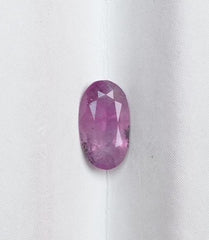 0.60ct Sapphire for Sale - Kashmiri Sapphire Gemstone with Natural Inclusions - Dimensions 7.1x4x2.5mm