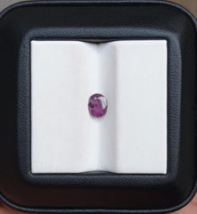 0.55ct Sapphire for Sale - Kashmiri Sapphire Gemstone with Natural Inclusions- Dimensions 6x5x2.1mm