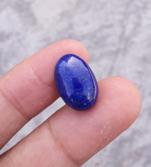 10.6ct Lapis Lazuli - Lajward - Premium Quality Lapis Lazuli Cabochon - 19x13mm