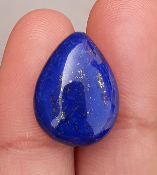 14ct 青金石 - Lajward - 优质青金石凸圆形宝石 - 19x14mm
