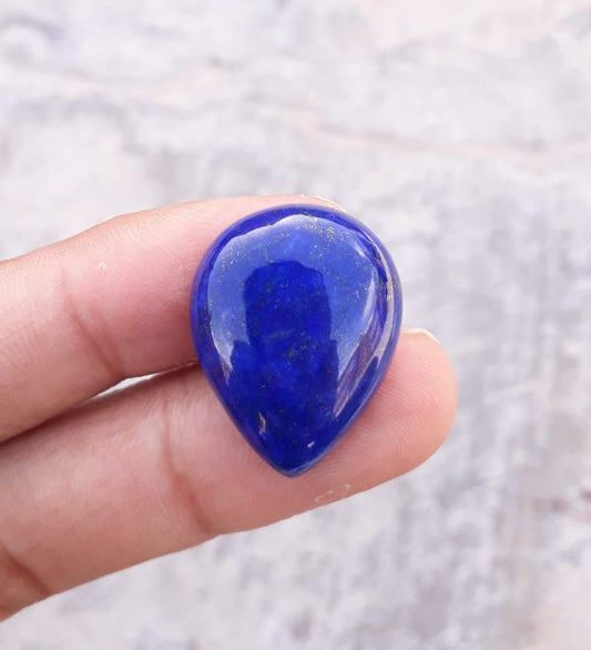 32ct 青金石 - Lajward - 优质青金石凸圆形宝石 - 25x21mm