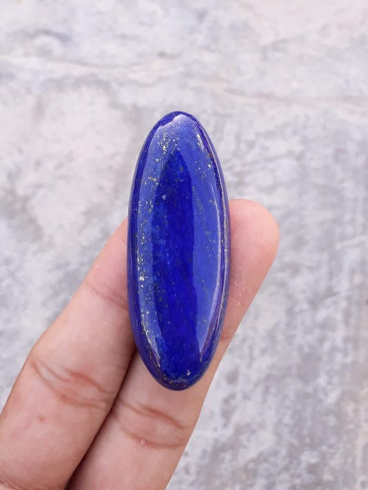 99ct 青金石 - Lajward - 优质青金石凸圆形宝石 - 56x21mm
