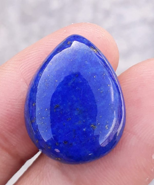 14.2 克拉青金石 - Lajward - 优质青金石凸圆形宝石 - 18x13 毫米