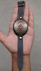 Vintage Yaman Carnelian Engraved Bracelet with Muslims' Holy Verses - Ya Fatima Zahra
