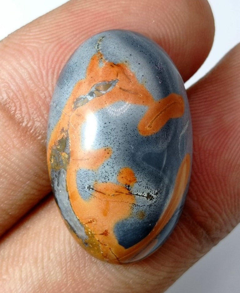 29.4ct Jasper - Maligano Jasper Cabochon - Jasper Maligano- 28x17mm