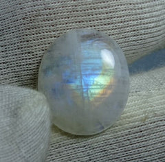 6.2ct MoonStone for Sale - Adularia MoonStone - Rainbow Moonstone - June Birthstone -16x13x3.5mm