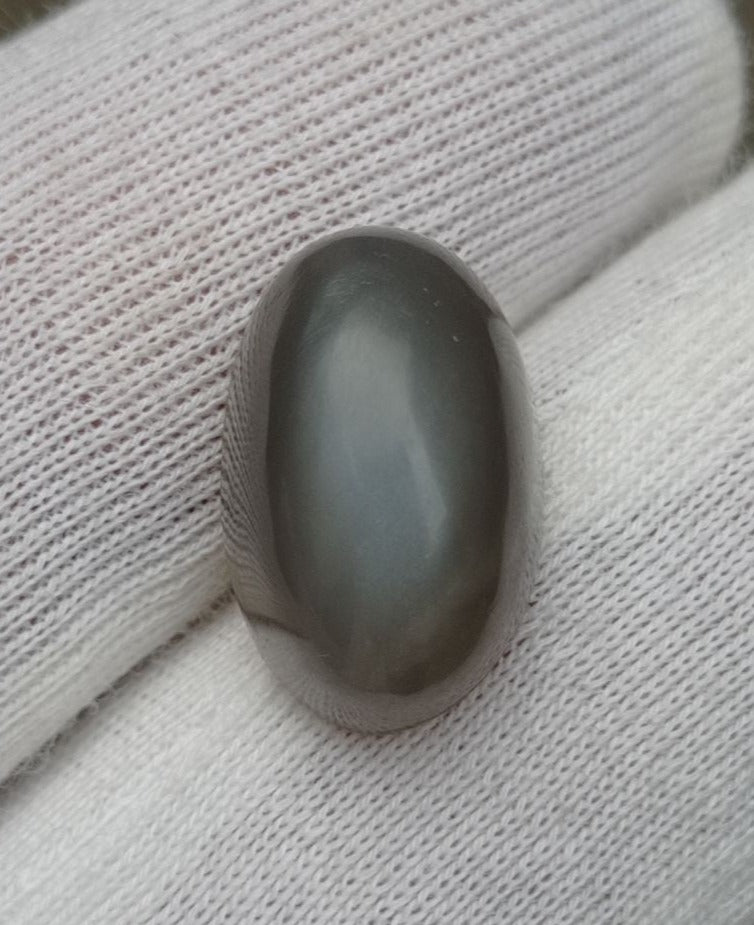 9.7ct Moonstone for Sale - Adularia Moonstone - Gray Moonstone - June Birthstone - 15x10x8mm