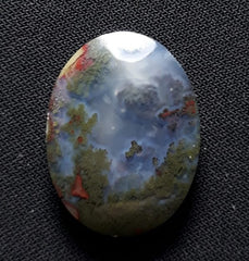 20.3ct Moss Agate - Green Moss Agate - 23x17.5x6mm