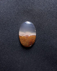 17.6ct Moss Agate - Golden Moss Agate - 25x16.2x5.5mm