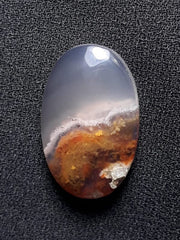 18.2ct Moss Agate - Golden Moss Agate - 24.2x15.5x6mm