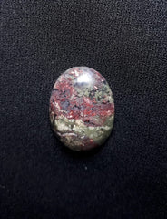 15.8ct Moss Agate - Red Moss Agate - 23x16.5x6mm