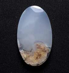 28.1ct Moss Agate - White Moss Agate - 31x18.5x6mm