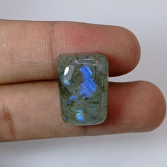 34.5ct Labradorite Cabochon - Spectrolite- Black Moon Stone - 22x16mm