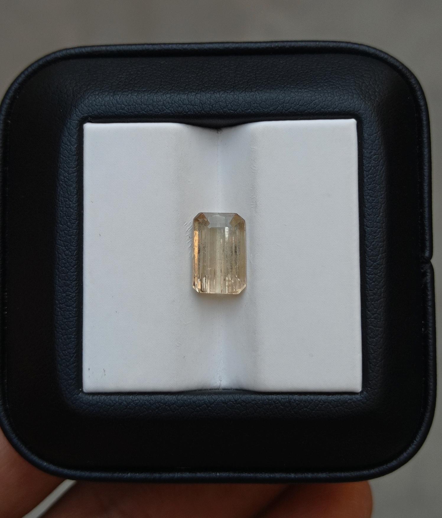 3.05ct Natural Tourmaline Gemstone - October Birthstone - 10x7x5mm