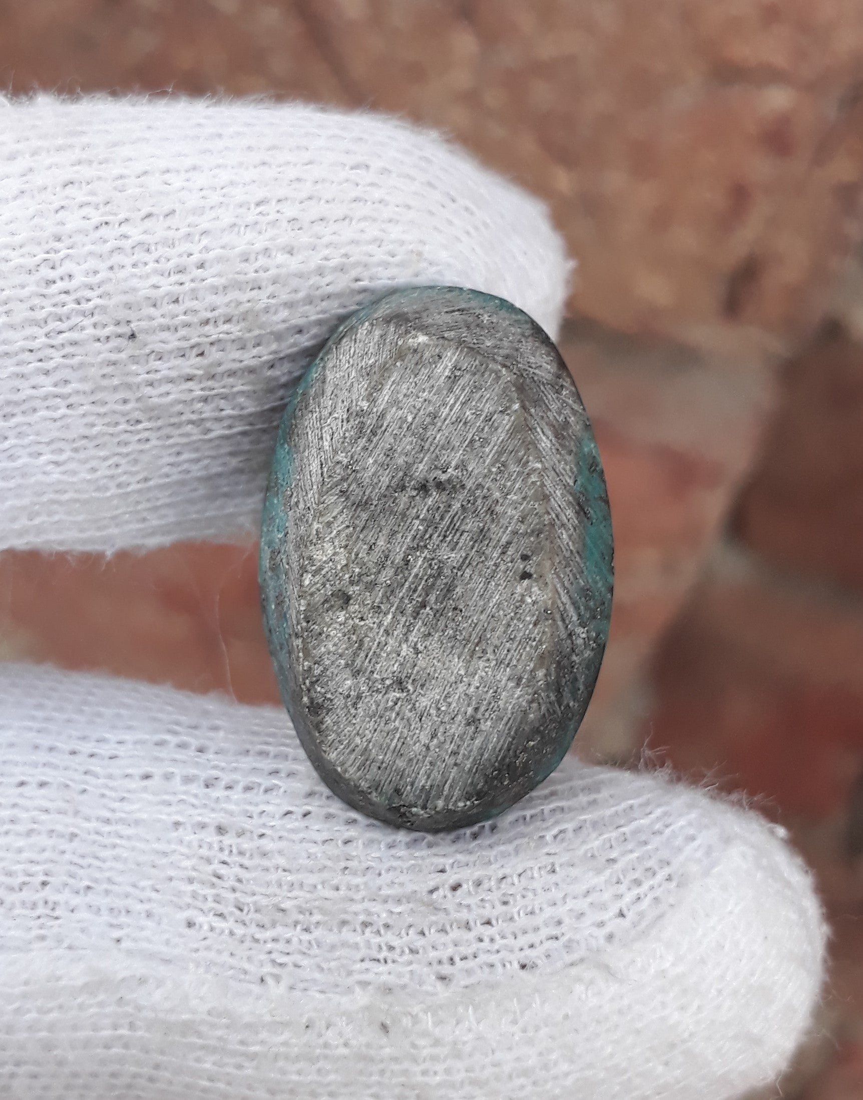 Natural Turquoise with Pyrite - Blue Matrix Turquoise - Shajri Feroza-26Ct