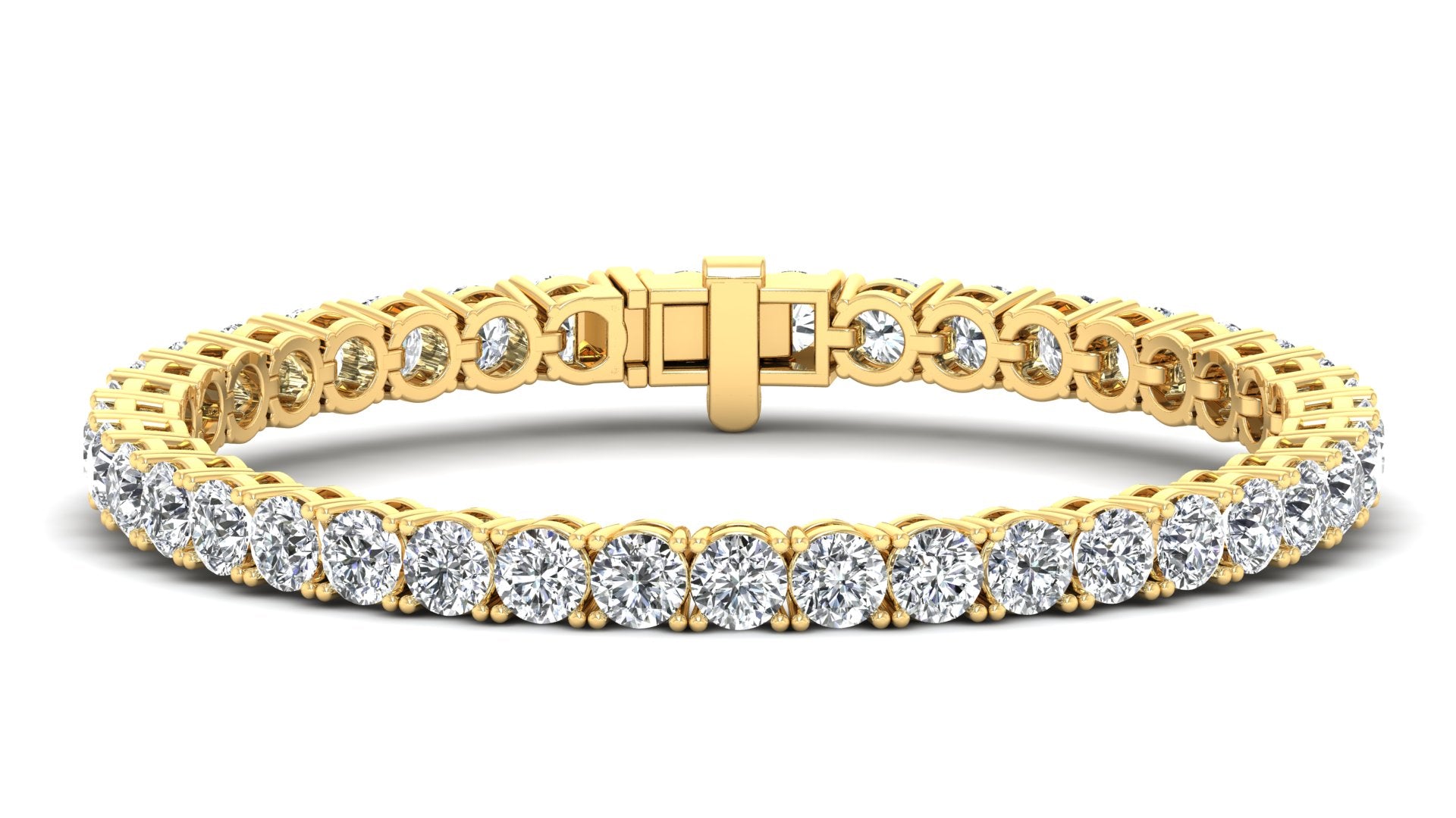 Natural Diamonds Tennis Bracelet - 3.5mm