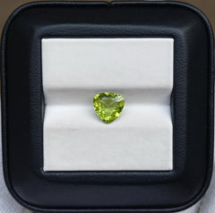 1.90ct Peridot Gemstone- Olivine - Chrysolite Gem - August Birthstone - 8x8x4mm