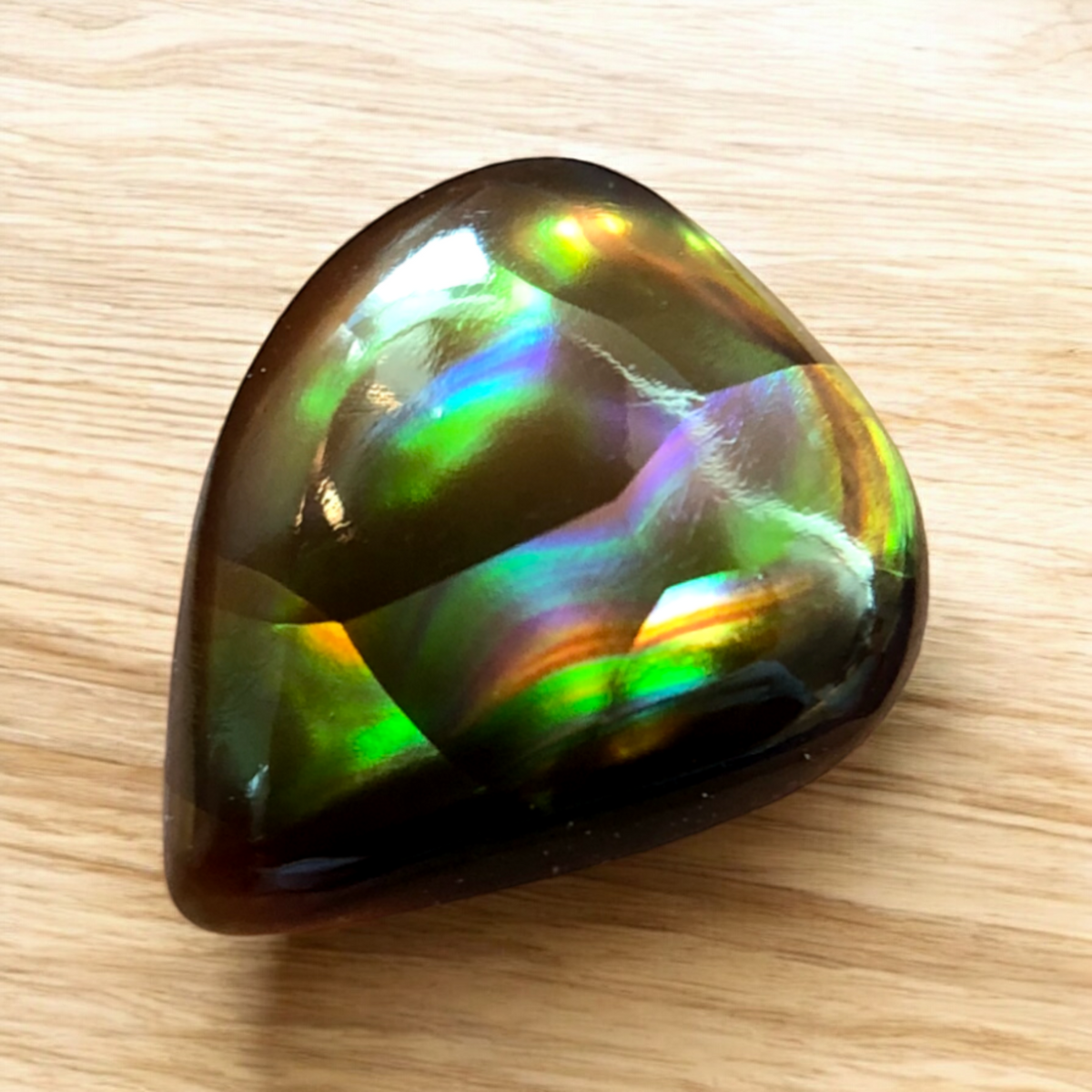 Rare Fire Agate Cabochon