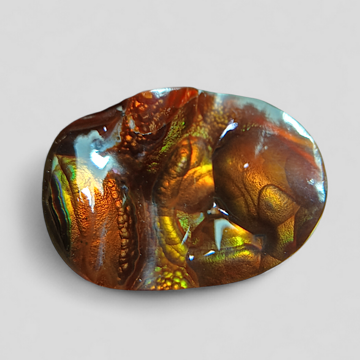 Rare Agate De Feugo -  Rare Fire Agate