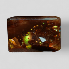 Fire Agate Cabochon - Agate De Feugo