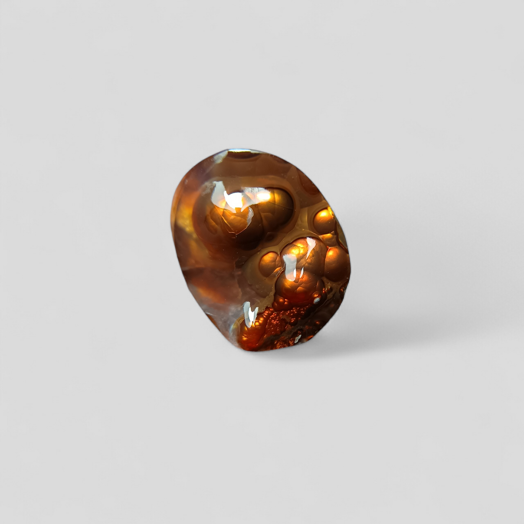 Bubbly Rare Fire Agate - Agate De Feugo