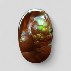 Rare Fire Agate Oval Shape- Agate De Feugo