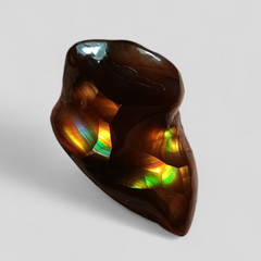 Rainbow Fire Agate Carving - Agate De Feugo