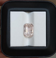 6.5ct Topaz - Pink Topaz Faceted Gemstone - November Birthstone - 12.9x9x6mm