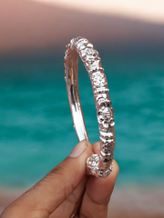 Hand-Crafted Sterling Silver Bangle