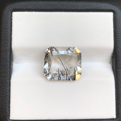 7.3 قيراط من الكوارتز التورماليني الأسود - كوارتز روتيل أسود