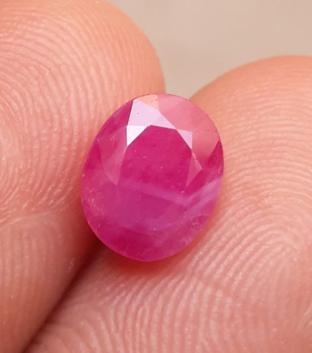 2.3ct Ruby - Pink Ruby - Yaqoot, RatnaRaj, Yakkut - July Birthstone - 8.4x7mm