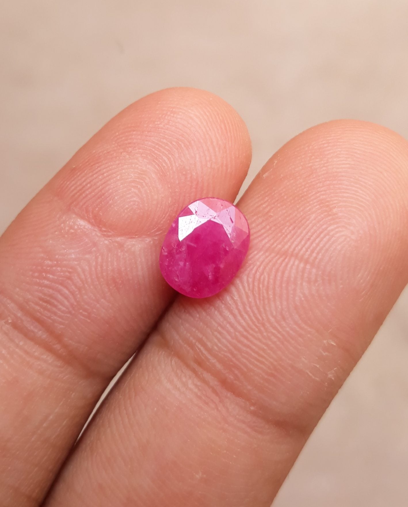 2.3ct Ruby - Pink Ruby - Yaqoot, RatnaRaj, Yakkut - July Birthstone - 9x7mm