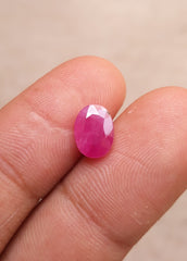 2.2ct Ruby - Pink Ruby - Yaqoot, RatnaRaj, Yakkut - July Birthstone - 9x6.8mm