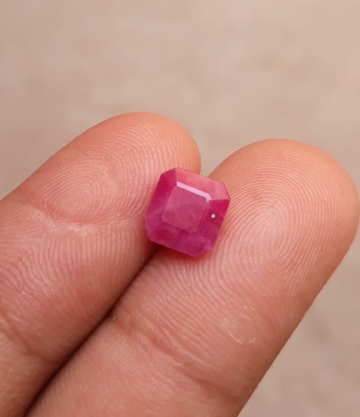 2.7ct Ruby - Pink Ruby - Yaqoot, RatnaRaj, Yakkut - July Birthstone - 7.2x7.9mm