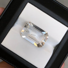 7.3 قيراط من الكوارتز التورماليني الأسود - كوارتز روتيل أسود