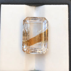 7.3 قيراط من الكوارتز التورماليني الأسود - كوارتز روتيل أسود