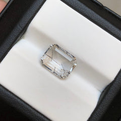 7.3 قيراط من الكوارتز التورماليني الأسود - كوارتز روتيل أسود