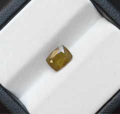 1.10ct Natural Sphene For Sale - Titanite Gemstone from Pakistan - 7x5x3.8mm
