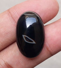 Onyx Agate - Sulaimani Aqeeq - 27x17x8mm