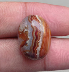 33.8ct Agate with Quartzite - Enhydritic Agate  - Sulaimani Aqeeq - 23x17x11mm