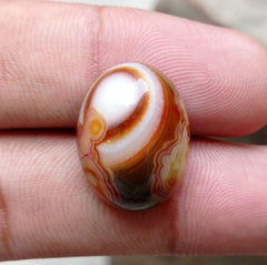 Orbicular Agate - Sulaimani Aqeeq - 21x16mm