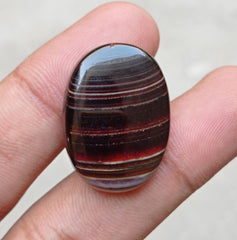 35.2ct Abstract Agate - Sulaimani Aqeeq - 29x21mm