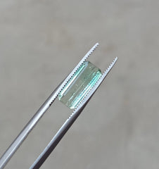 2.7 克拉天然双色碧玺宝石 - 十月诞生石 - 13x6x4 毫米