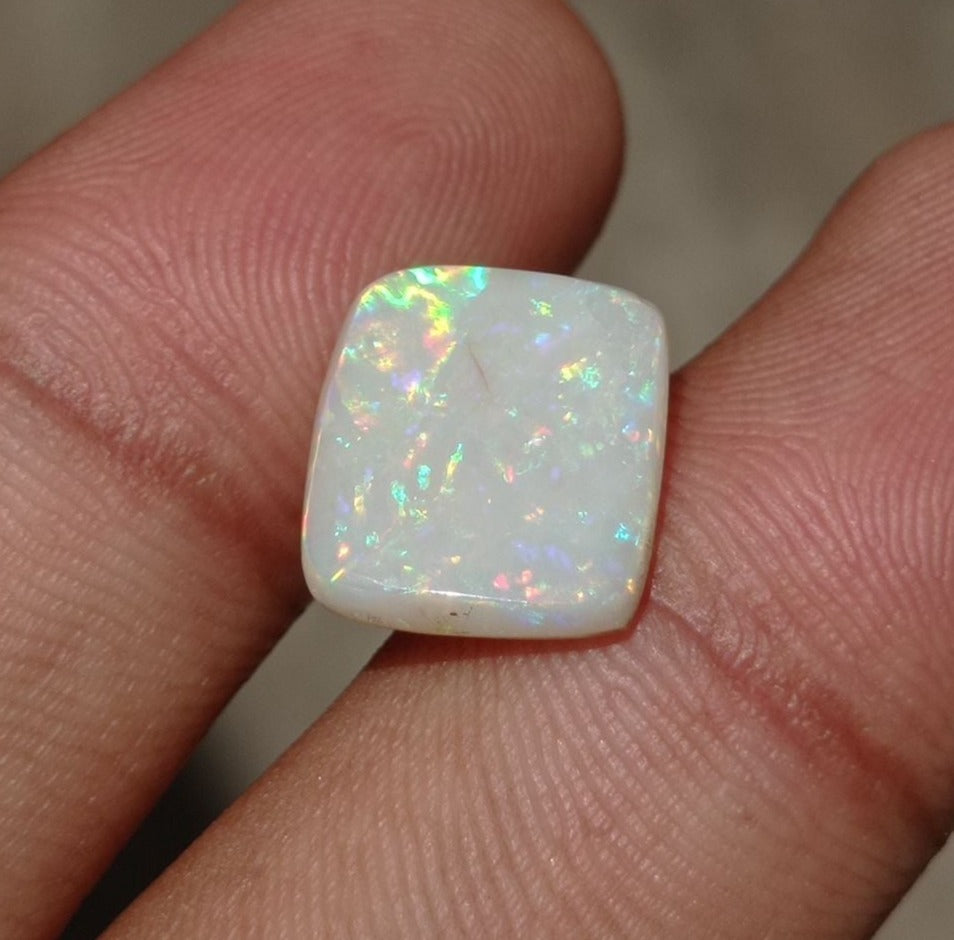4.1ct Opal for Sale - Natural Lighting Ridge Australian Opal - October Birthstone - 13x12mm