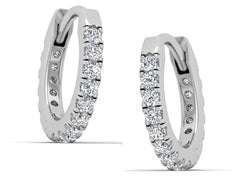 Natural Diamonds Earrings