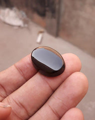 27ct Carnelian Stone-  Natural Carnelian Gemstone-Black carnelian-Jazamushki Yamani Aqeeq-25x17mm