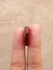 21ct Natural Carnelian Gemstone-  Red carnelian-Aqeeq Ahmar-23x17mm